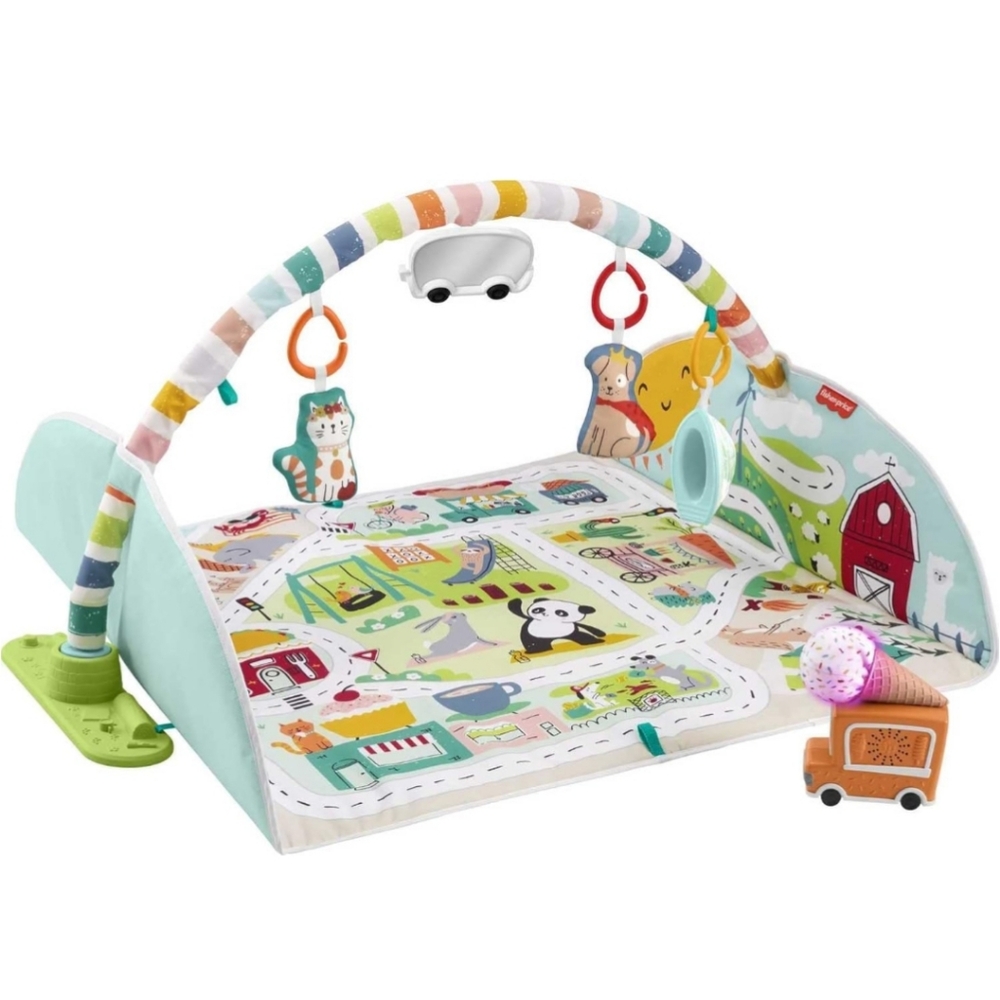 Fisher price baby playmat activity city gum